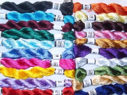 20 New SILK Hand Embroidery Threads /Floss Skeins