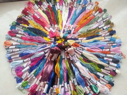 150 Art Silk Stranded Embriodery Skeins 150 diff colors