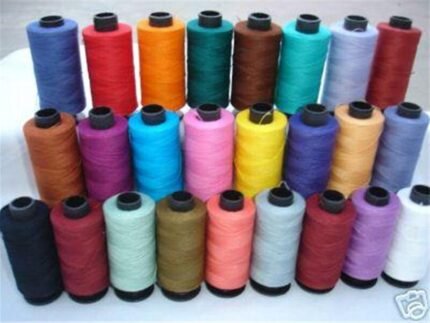 25 Spools of SEWING 100% PURE COTTON THREAD + 10 Free spools