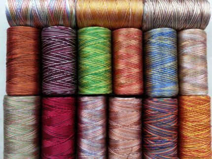 15 Multi Shaded Embriodery Thread Spools 15 Colours