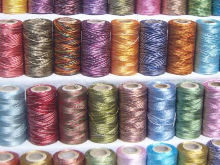 30 Double/Multi Shaded Embriodery Thread Spools 30 different Color