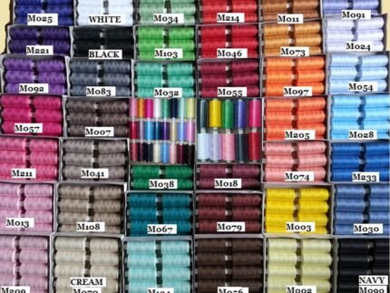 Moon Coats Polyester Sewing & Overlocking Threads * 1000 Yard - All Shades Available