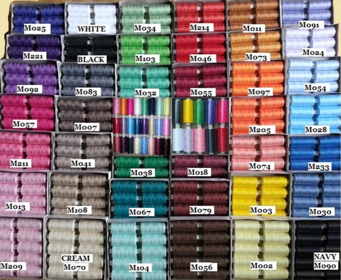 Moon Coats Polyester Sewing & Overlocking Threads * 1000 Yard - All Shades Available