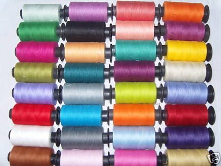 30 Spools of SEWING 100% PURE COTTON THREAD